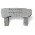 Kay Berry - Inc. Gone Yet Not Forgotten - Memorial Bench - 29 Inches x 12 Inches x 14.5 Inches KA313383